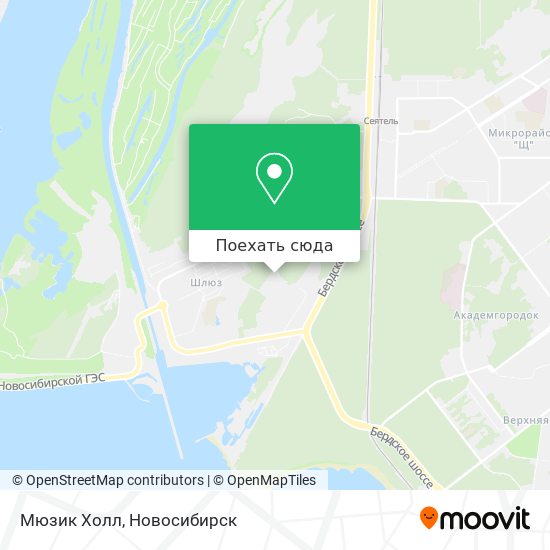 Карта Мюзик Холл