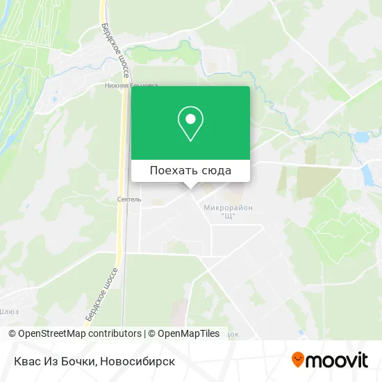 Карта Квас Из Бочки