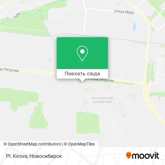 Карта Pl. Kirova