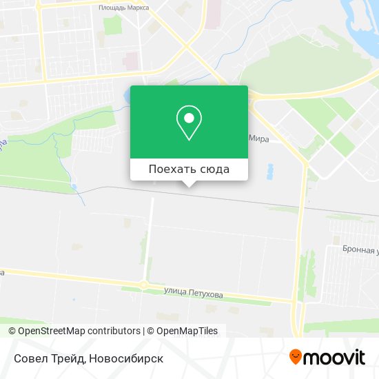 Карта Совел Трейд