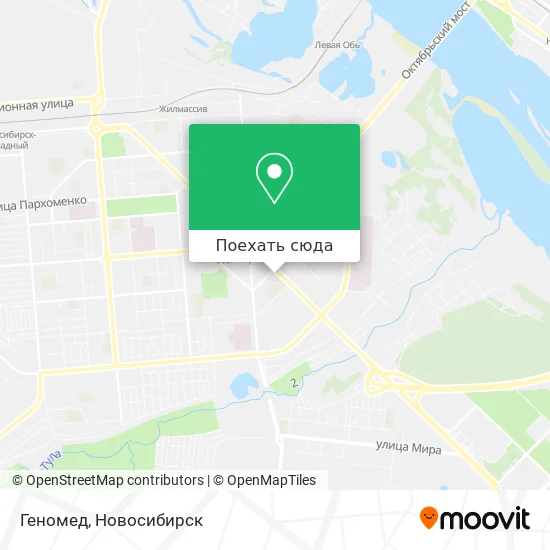 Карта Геномед