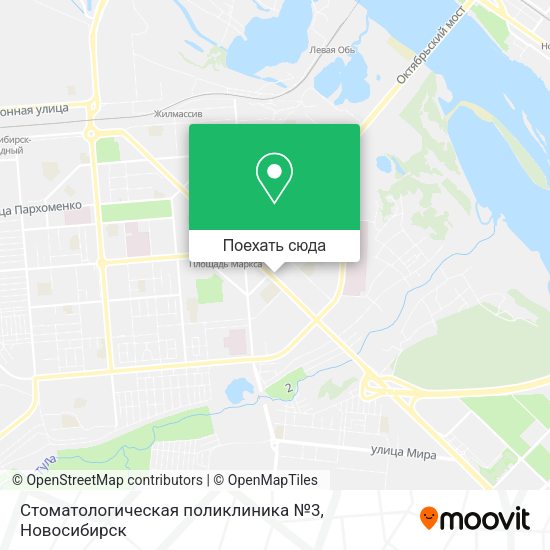Карта Стоматологическая поликлиника №3