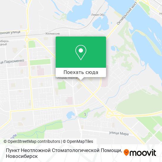 Карта Пункт Неотложной Стоматологической Помощи