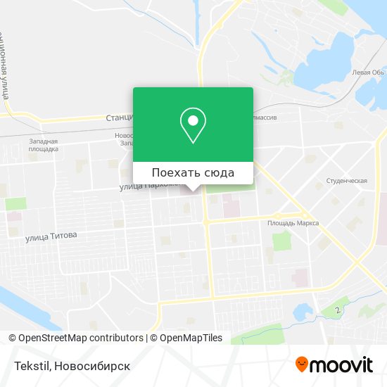 Карта Tekstil