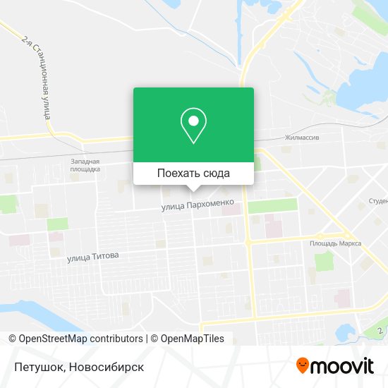 Карта Петушок