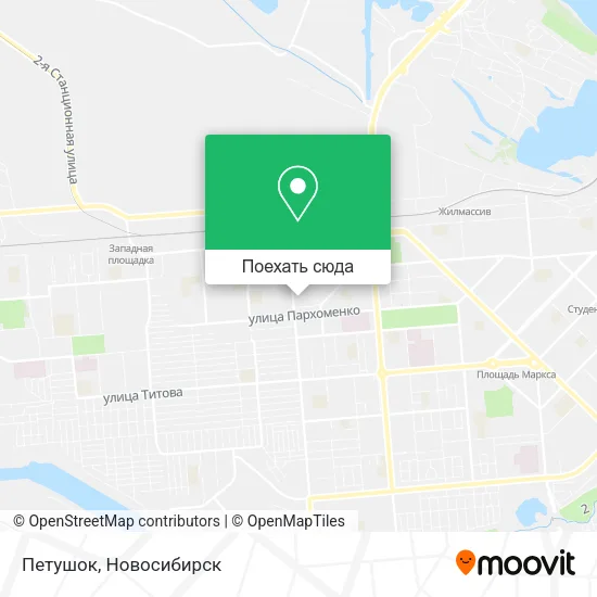 Карта Петушок