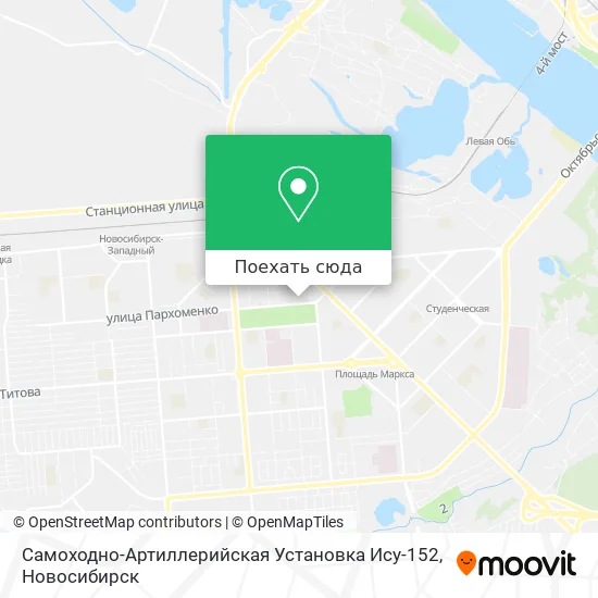 Карта Самоходно-Артиллерийская Установка Ису-152