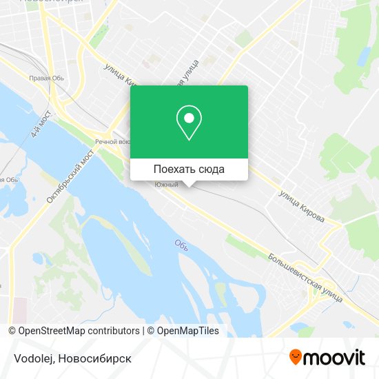Карта Vodolej