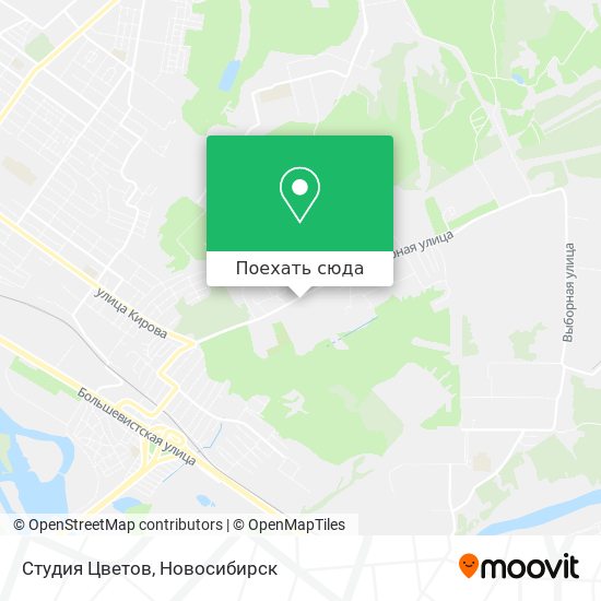 Карта Студия Цветов