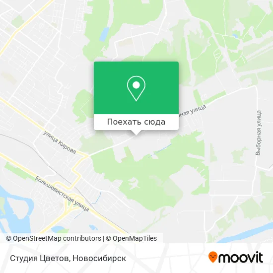 Карта Студия Цветов