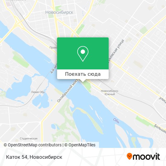 Карта Каток 54