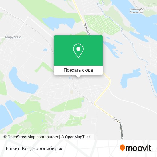Карта Ешкин Кот