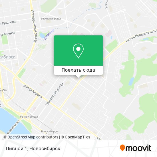 Карта Пивной 1