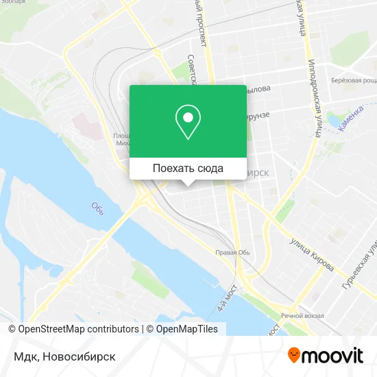 Карта Мдк