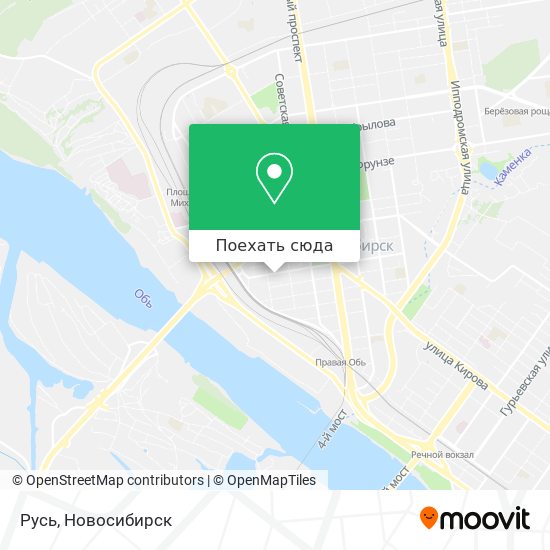 Карта Русь