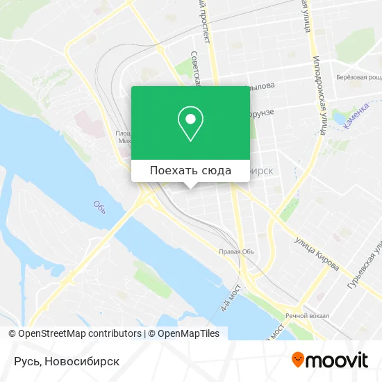 Карта Русь