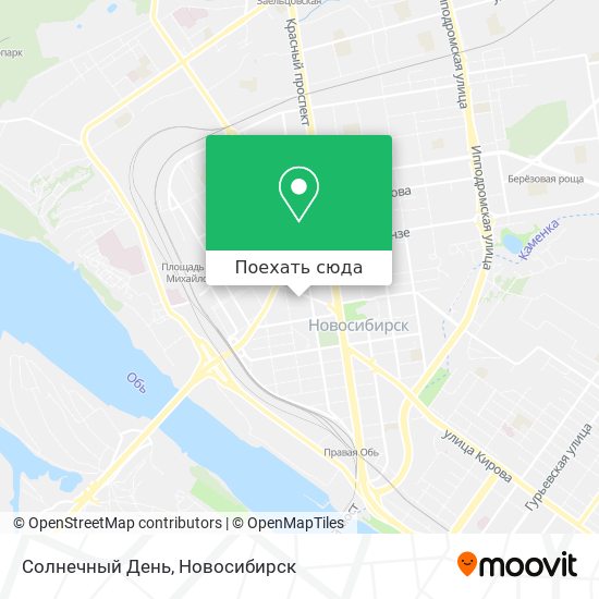 Карта Солнечный День