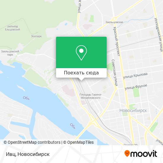 Карта Ивц
