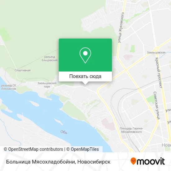 Карта Больница Мясохладобойни