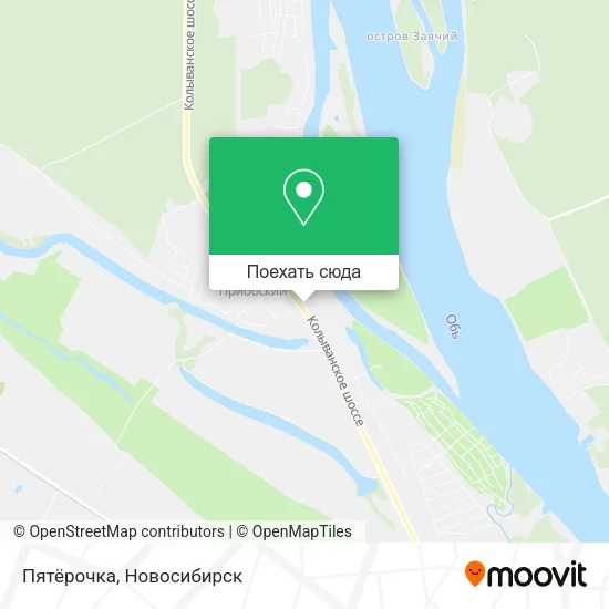 Карта Пятёрочка
