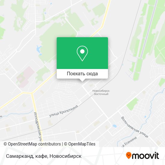 Карта Самарканд, кафе