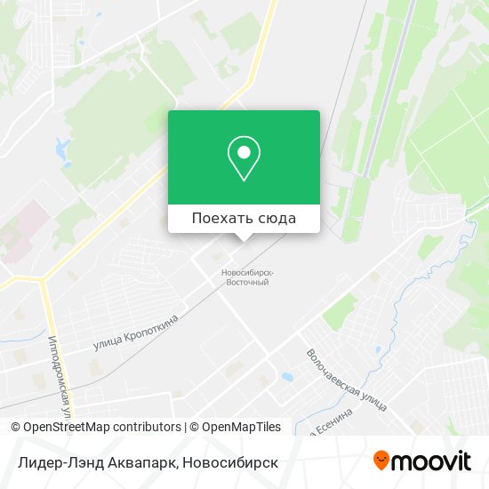 Карта Лидер-Лэнд Аквапарк