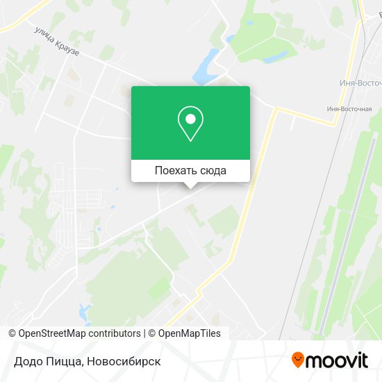 Карта Додо Пицца