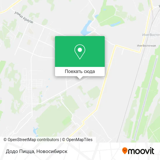 Карта Додо Пицца