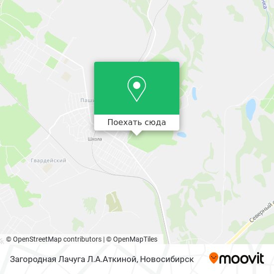 Карта Загородная Лачуга Л.А.Аткиной