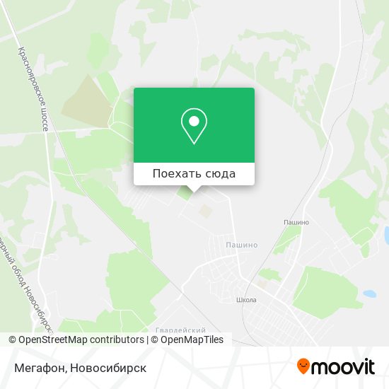 Карта Мегафон