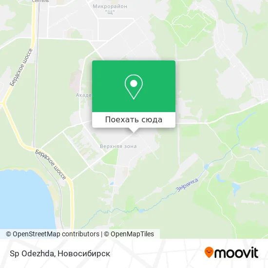 Карта Sp Odezhda