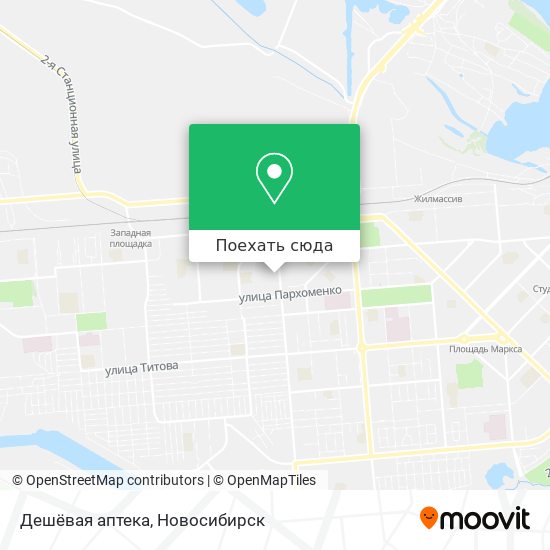 Карта Дешёвая аптека
