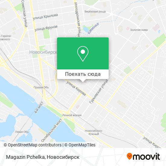 Карта Magazin Pchelka