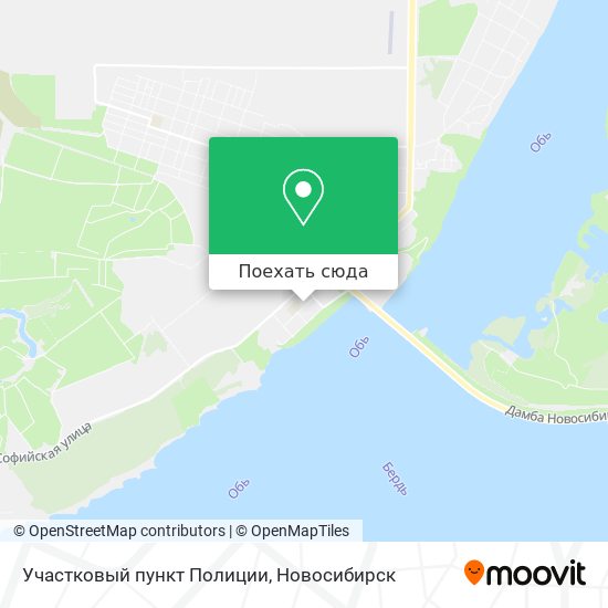 Карта Участковый пункт Полиции