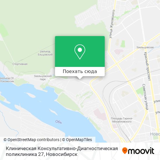 Карта Клиническая Консультативно-Диагностическая поликлиника 27