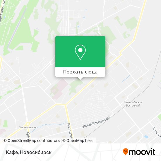 Карта Кафе