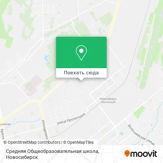 Карта Средняя Общеобразовательная школа