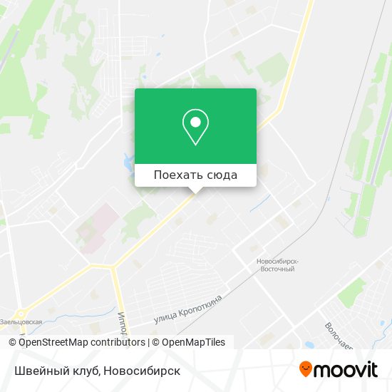 Карта Швейный клуб