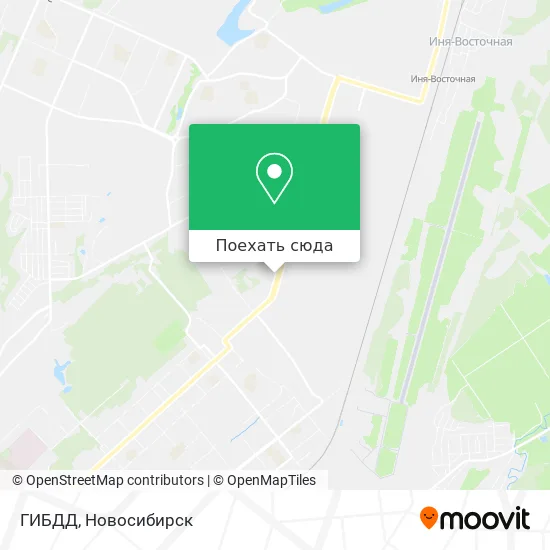Карта ГИБДД