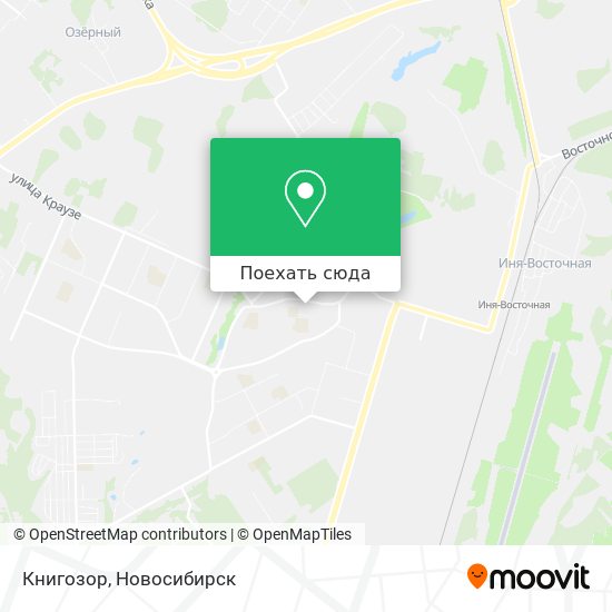 Карта Книгозор