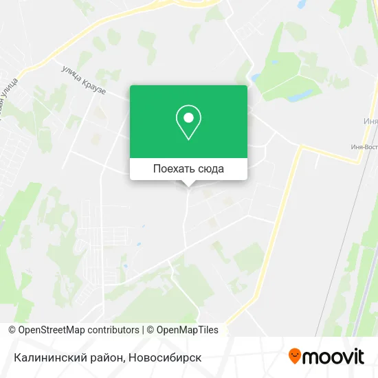 Карта Калининский район