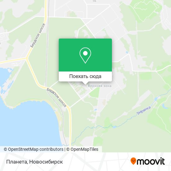 Карта Планета
