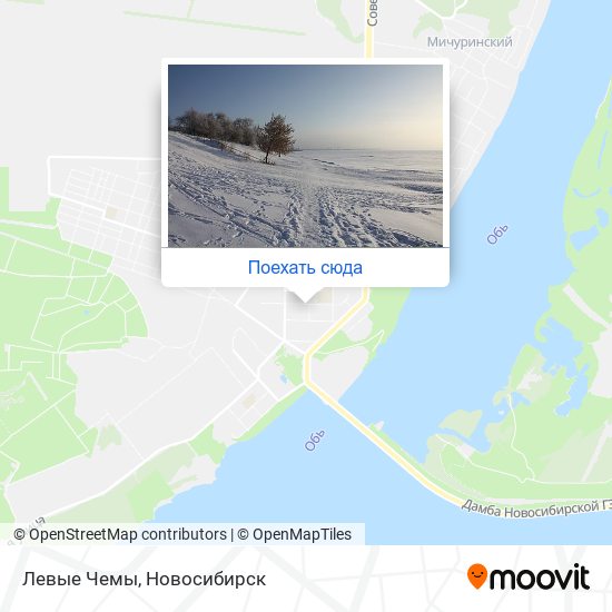 Карта Левые Чемы
