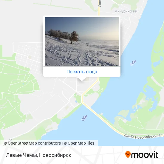 Карта Левые Чемы