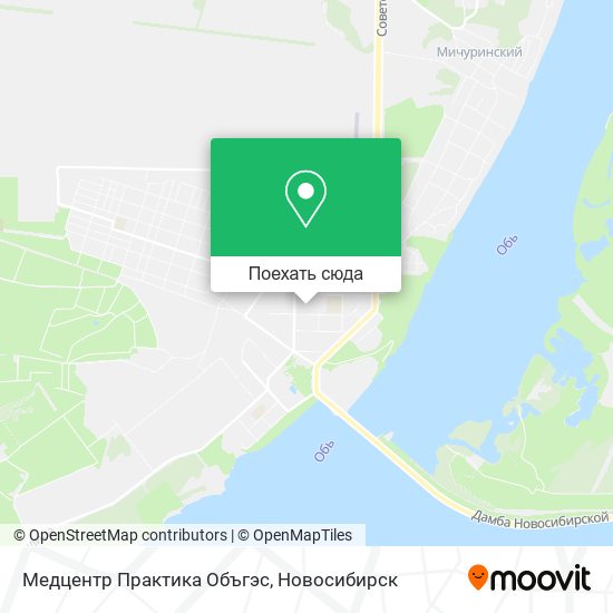 Карта Медцентр Практика Объгэс