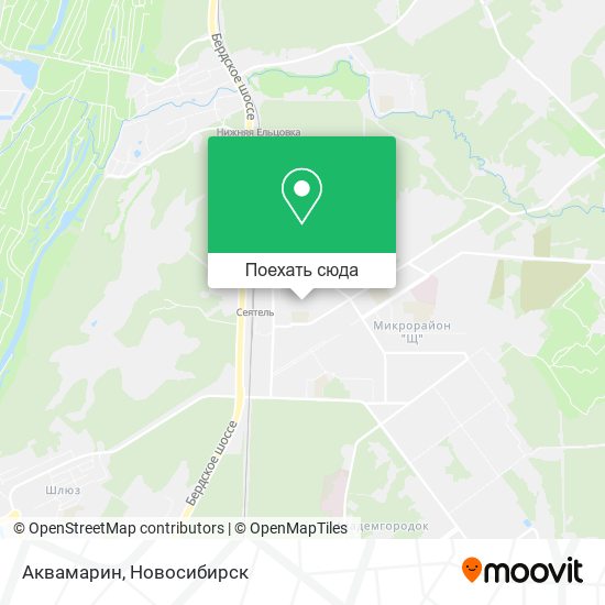 Карта Аквамарин