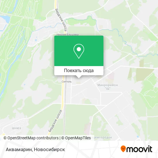 Карта Аквамарин