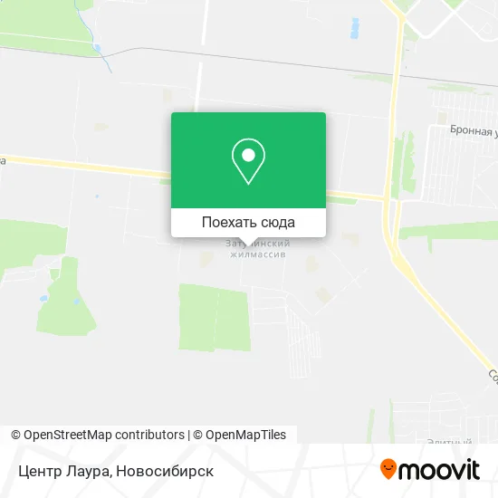Карта Центр Лаура