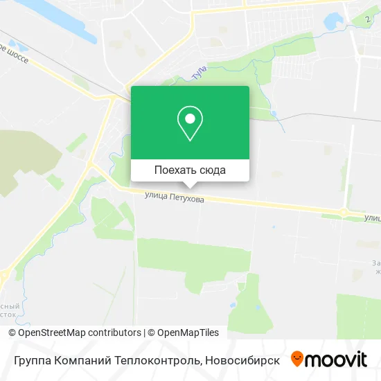 Карта Группа Компаний Теплоконтроль