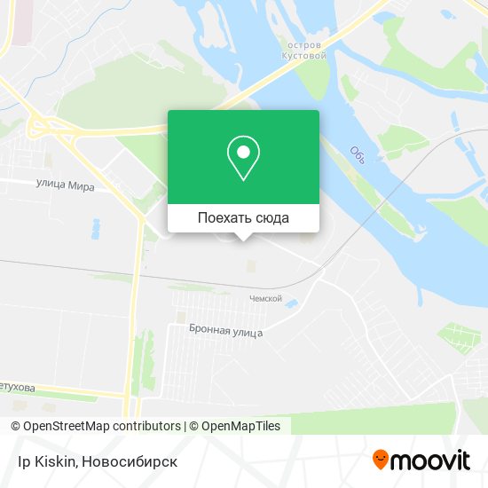 Карта Ip Kiskin